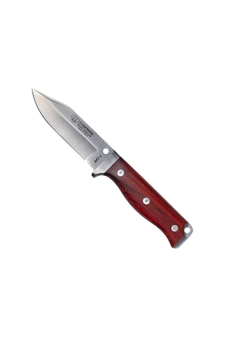 Cudeman 295-k Mt-1 Cocobolo Ağacı Saplı Deri Kılıflı Kamp Bıçak Kahverengi