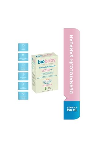 Biobaby Dermatolojik Şampuan 150 ml - Konak Önleyici  Şampuan