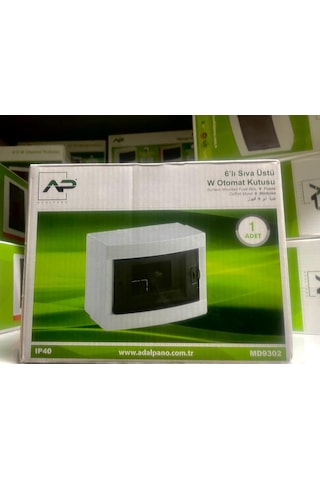 Sıva Üstü 6'lı W Otomat Kutusu