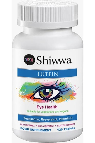 Shiwwa Lutein Gıda Takviyesi 120 Tablet Shiwwa Lutein Gıda Takviyesi 120 Tablet