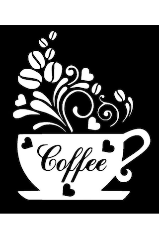 Coffe Yazılı Hediyelik Canvas Tablo Kanvas Ev Duvar Dekarasyon Duvar Süsü Ölçü Seçmeyi Unutmayınız.
