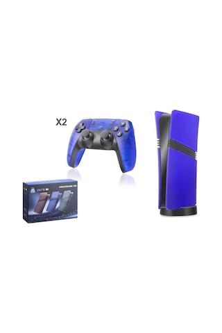 Hadron Gs5 Ultra Retro Oyun Konsolu Ps2, Psp, Ps1 128 Gb Çift Gamepad Mavi Renk