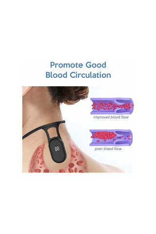 Soulader Akıllı Postür Düzeltici Boyun Dikleştirici Duruş Geliştirici Egzersiz Aparatı Siyah