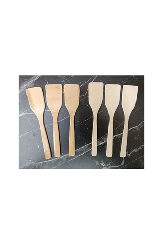 Ahsap Bisleç 40 Cm Ahşap 6 Li