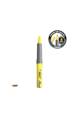 Bic Fosforlu Kalem Brite Liner Grip 4'lü Çok Renkli