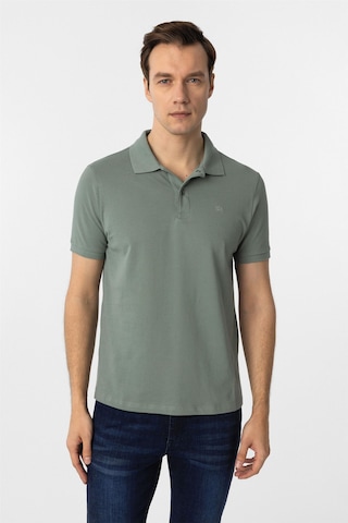 Süvari Su Yeşili Slim Fit Düz Polo Yaka Tişört