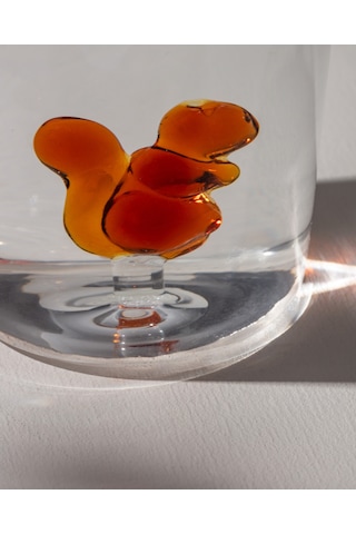 Madame Coco Violet Borosilikat Cam Bardak - Kahverengi - 350 Ml 8684427127520 Toprak