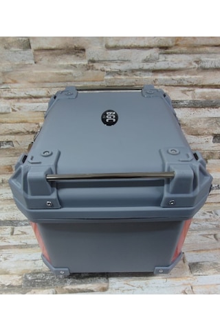 Motosiklet Çantası 45 Lt Sert Plastik Nardo Gri V1
