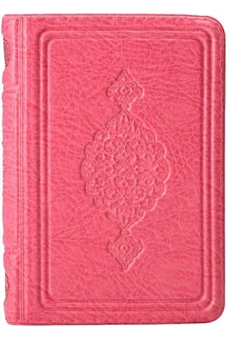 Cep Boy Kur'an-ı Kerim (Pembe, Kılıflı, Mühürlü)
