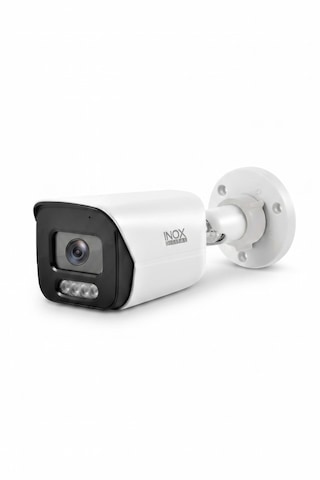 Inox-x209 5mp Black Light Bullet Ip Güvenlik Kamerası - Zifiri Karanlıkta Tam Renkli Dış Mekan Ağ Kamerası