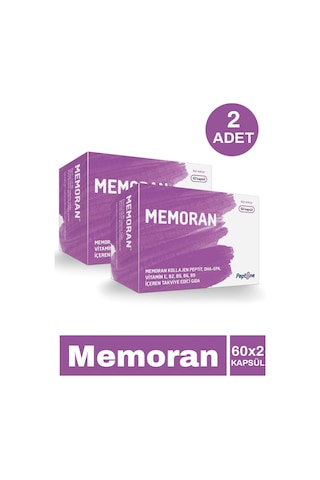 Peptiline Memoran 2 x 60 Kapsül
