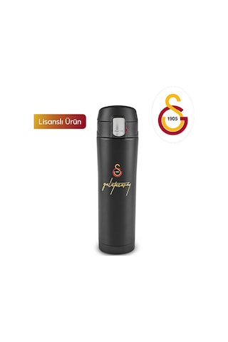 Karaca X Galatasaray Çelik Sızdırmaz Termos Kutulu 450 Ml Gümüş