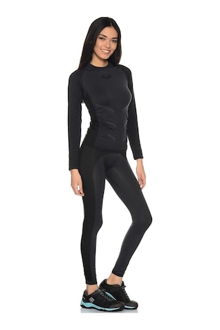 Puhu Termal Baselayer Kadın İçlik 003 - Siyah