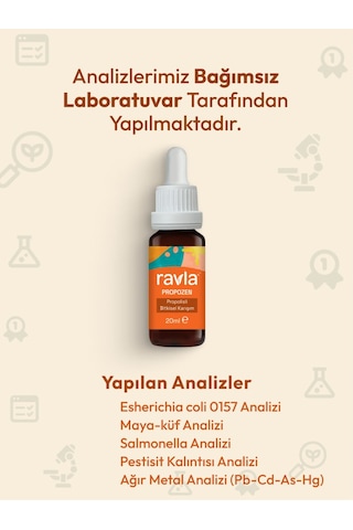 Ravla Propozen Propolisli Bitkisel Karışım - 20ml