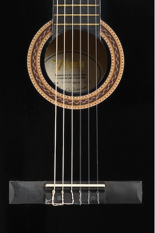 Valencia Vc104Tcbk Klasik Gitar 4/4 Siyah Cutaway Sap Çelikli