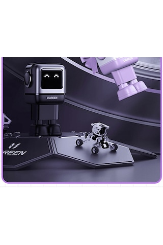 Ugreen Nexode Uno 65w Robot Gan Hızlı Şarj Cihazı, Mor 35291