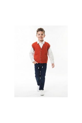 Xo Kids Erkek Çocuk 4lü Alt Üst Takım 2-5 Yaş 12207 Kahverengi