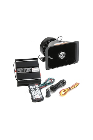 Autogp Polis İtfaiye Ambulans Sireni Uzaktan Kumandalı Wireless Ampfili Çakar Girişli