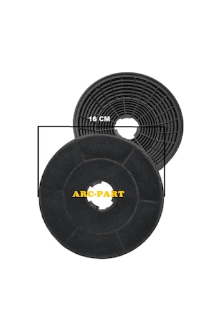 Bosch Uyumlu Dwk65ad60r Davlumbaz Karbon Filtre - 1 Takım 2 Adet