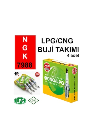 Lpg Bujisi Takımı - Ngk 7988 Bpr6es Bpr5es11