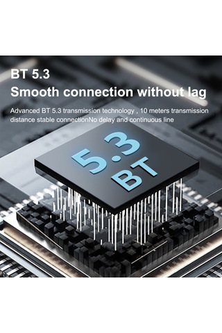 Leezsing Ap28 Pro Beyaz Kablosuz Bt 5.3 Kulaklık, Dokunmatik Kontrol, Su Ve Ter Dayanıklı, 5 Saat Konuşma Süresi, 13mm Hoparlör