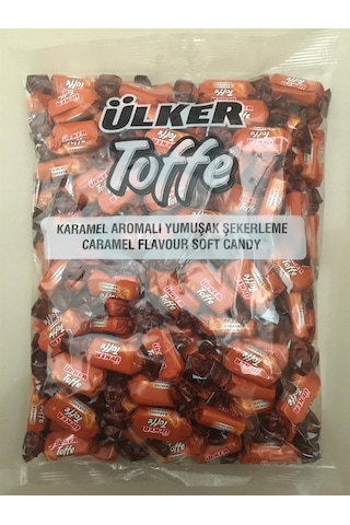 Ülker Toffe Karamelli Şeker 1 KG Ülker Toffe Karamelli Şeker 1 KG