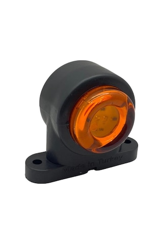 12v-24v Takoz Lambası Mini 12 Ledli Kırmızı-turuncu