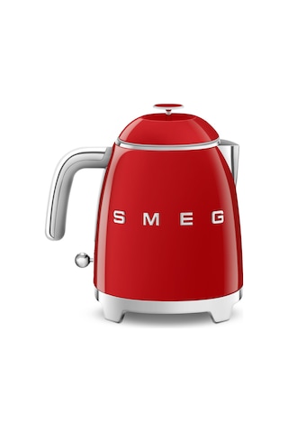 Smeg 50's Style KLF05 800 ML 1400 W Mini Su Isıtıcı Kettle Kırmızı