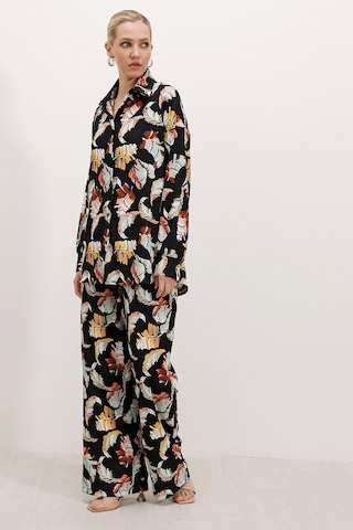 Örme İkili Takım - Siyah 001