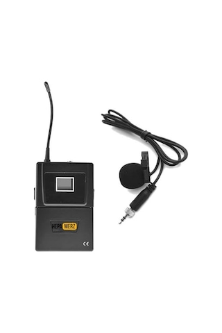 Hepa Merz Hm-710 Verici Kablosuz Yaka Mikrofonu Hm-8008 ve 8004