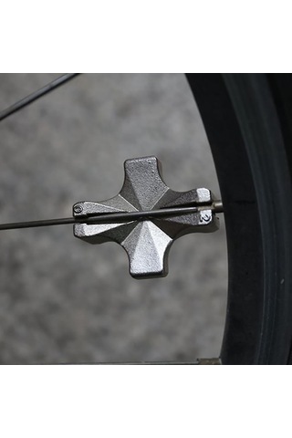 Jeemson 2 Adet Bisiklet Jant Anahtarı - 4 Farklı Boyutlu 3.2mm-3.9mm Dayanıklı Çelik Tamir Aracı Çok Renkli