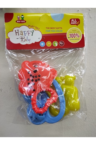 Bebek Çıngırak Oyuncak Çok Renkli