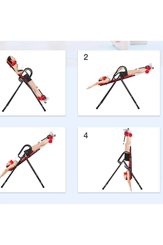Hepitop Ters Duruş Sehpası İnversiyon Terapi Aleti, Baş Aşağı Duruş Egzesizi