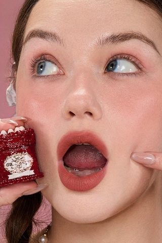 Flower Knows Strawberry Cupid Cake Lip Cream Uzun Süre Kalıcı Mat Likit Ruj Rujlar V07 Fig