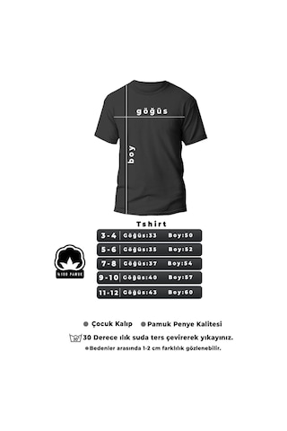 Uyguntarz Çocuk Spirit Baskılı Pamuklu Tshirt Beyaz