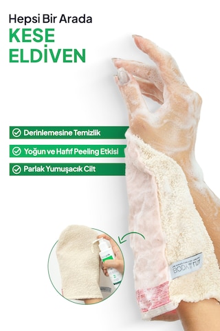 Bodylita İpek Ve Bambu Duş Kesesi