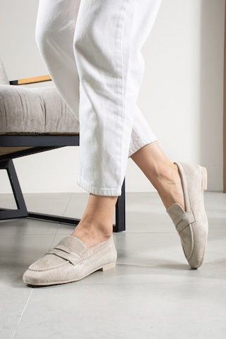 Coco Kadın Loafer Babet Bej