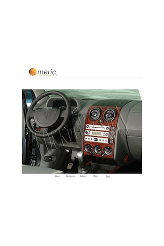 Meriç® Ford Fusion Ön Torpido Kaplama 5 Parça 2002-2005 (530156343)