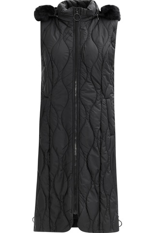 Scl Kapüşonlu Beyaz Kadın Yelek 2321601011 001