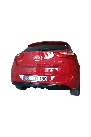 Hyundai İ30 (2011-2016) Arka Tampon Eki - Difüzör (Plastik)