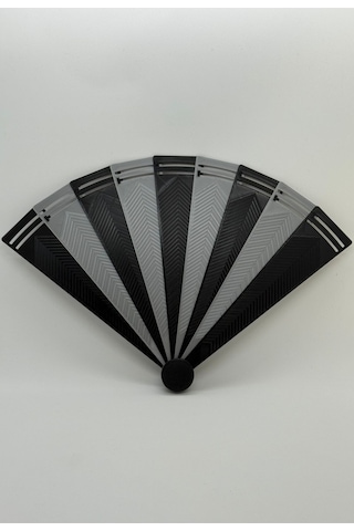 Yelpaze Serinleten Tasarımlar- Siyah-gri