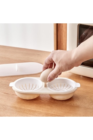 Suntek Çift Yumurta Pişirici 2 Bölmeli