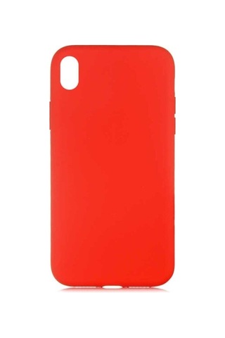 Apple Uyumlu iPhone Xr 6.1 Kılıf Zore Lsr Lansman Kapak Kırmızı