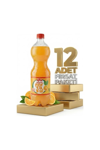 Afia Keyfim Portakallı Gazoz 12x1 Lt
