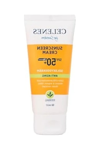 50 Ml Celenes Herbal Yaşlanma Karşıtı Güneş Kremi, Spf 50+