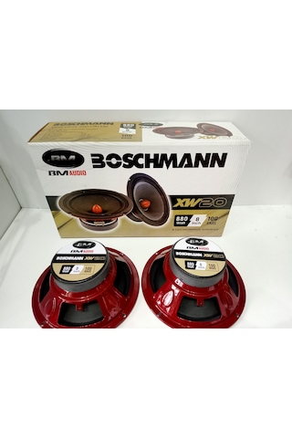 Boschmann 20cm Midrange - 800w 100RMS Kurşun Göbek Midrange Hopar