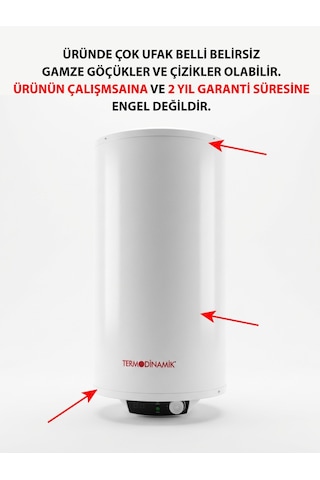 TD-TER 65 Termosifon (Görsel Kusurlu) 65 Litre