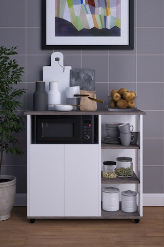 Bozlale Çok Amaçlı Dolap Mikrodalga Dolap Mdfm00441 Makromikrof