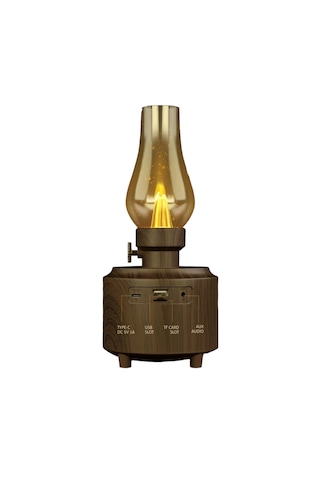 Royaltrend RT-1 Nostaljik Gaz Lambalı Görünümlü Klasik Retro Radyo