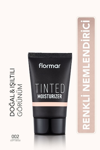 Flormar Fondöten - Tinted Moisturizer - 002 Soft Beige - 8682536041362